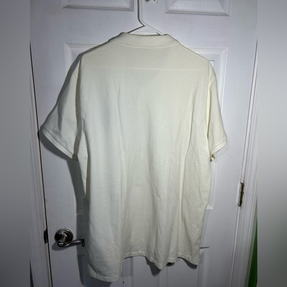 Polo Ralph Lauren Big Pony polo shirt with the number '3' Cream Men’s Size XXL - Picture 8 of 10